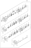 BOMBA P - 350 ELEVADOR / ROLO ALIMENTADOR / DIVISOR LINHA 3239130151 CB11462595
